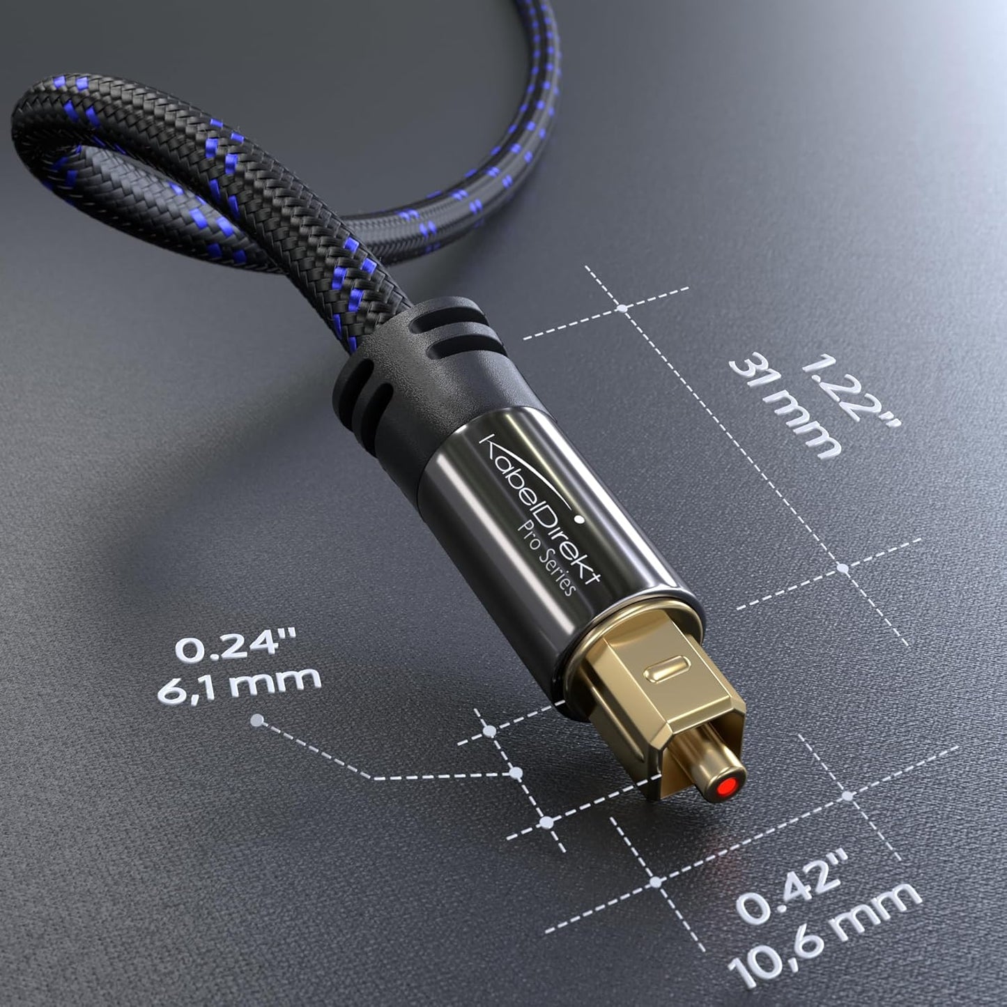 Toslink Optical Cable (REQUIRED)